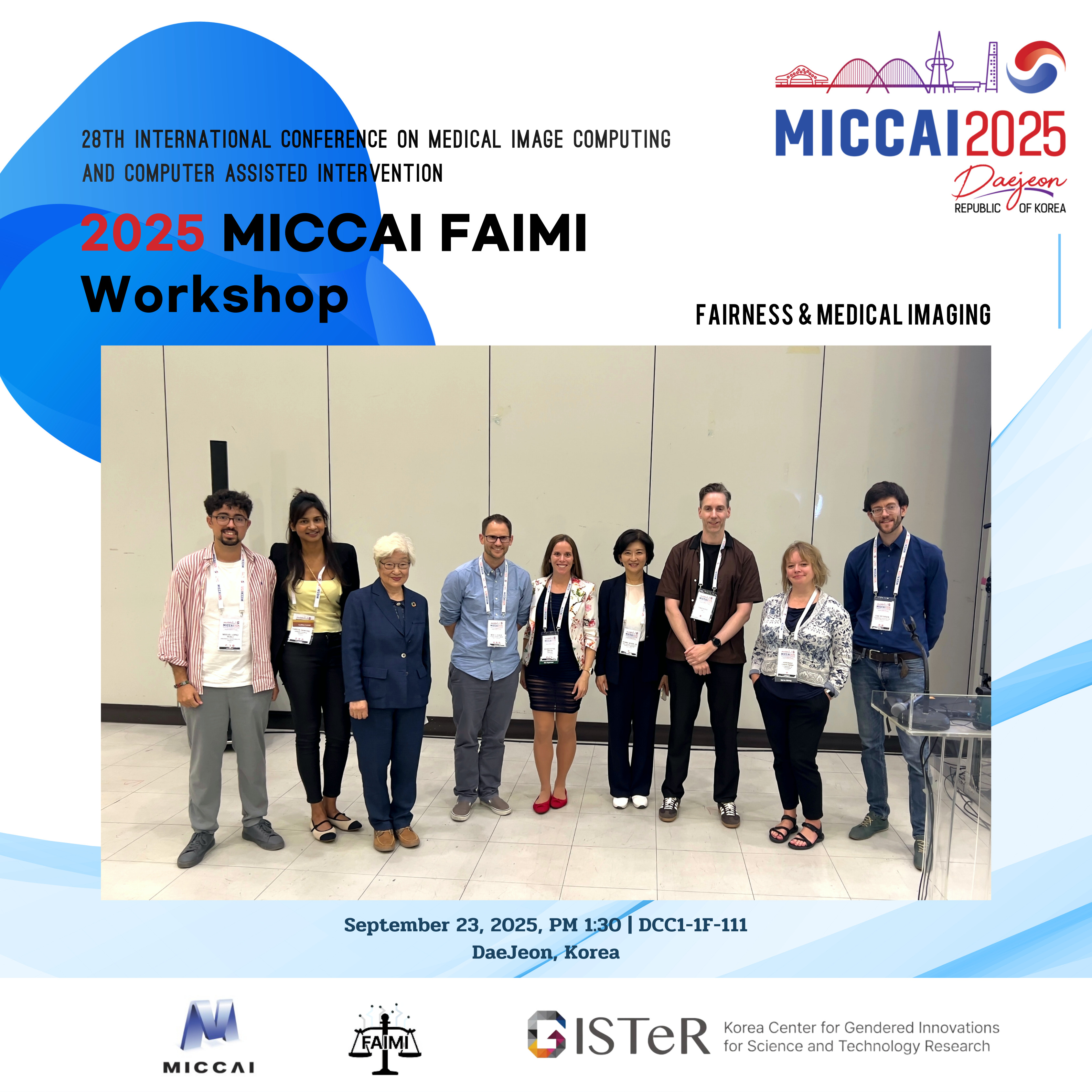 MICCAI FAIMI 2025 Awards