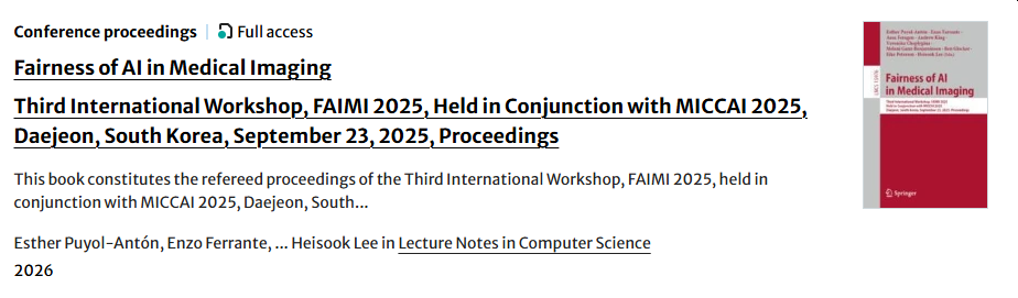 FAIMI 2025 Proceedings